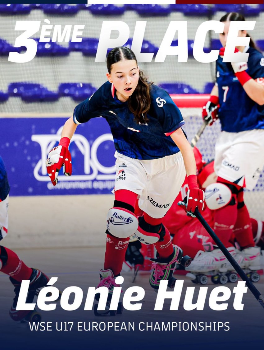 Léonie décroche une troisième place avec l’équipe de France à l’Euro U17